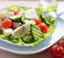 Salata cu ton si legume