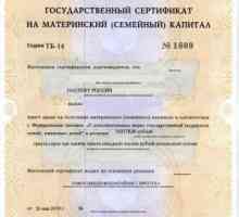 Certificat de capital de maternitate