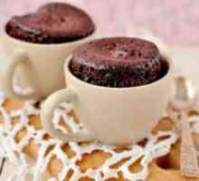 Prăjitură cu ciocolată în cuptorul cu microunde