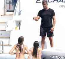 Sylvester Stallone a sărbătorit ziua de naștere a 70 de ani pe un iaht cu soția și copiii săi