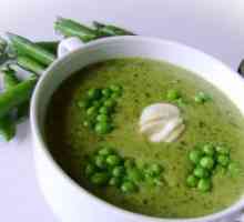 Supa de mazăre verde congelată