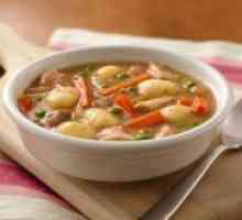 Supa cu găluște - reteta