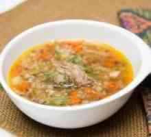 Supa de hrișcă cu supa de pui