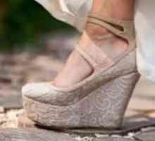 Pantofi platforma de nunta
