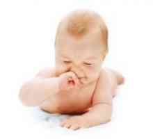 Un nas înfundat nou-născut