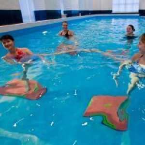 Aerobic de apă: exercițiu