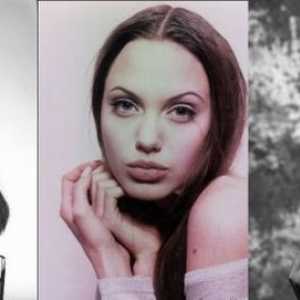 Angelina Jolie în tinerețea ei