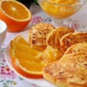 Prăjitură cu brânză de portocale