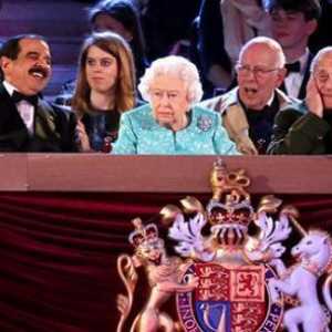 Regina Elisabeta a II cu câini a apărut pe coperta Vanity Fair
