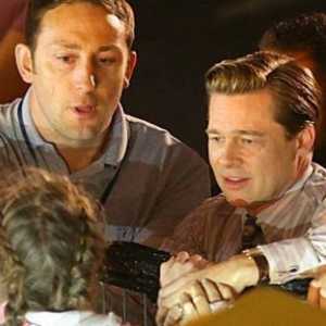 Brad Pitt a salvat o fetiță din mulțime de fani