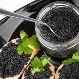 Caviar negru - beneficii si vatamare
