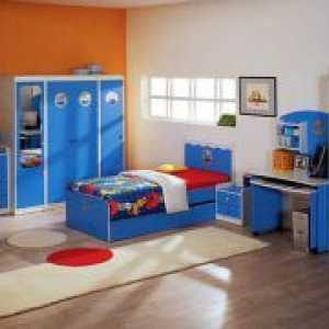 Camera pentru copii pentru un băiat - mobilier
