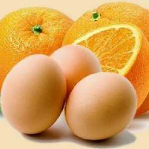Dieta - ouă și portocale