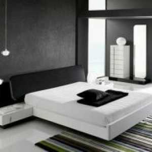 Design dormitor într-un stil modern,