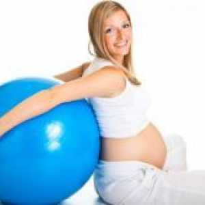 Gimnastica pentru femei gravide - 3 trimestru