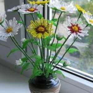 Chrysanthemum șirag de mărgele - Master class