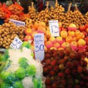 Fructe exotice în Thailanda - încercați?