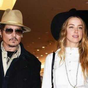 Amber Heard și Johnny Depp în 2015