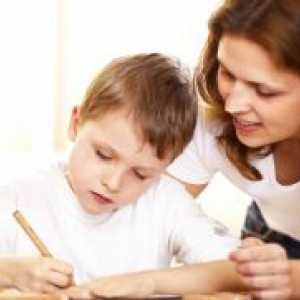 Cum de a învăța copilul să scrie numerele?