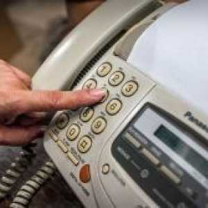 Cum se utilizează aparatul de fax?