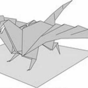Cum sa faci un dinozaur făcut din hârtie?