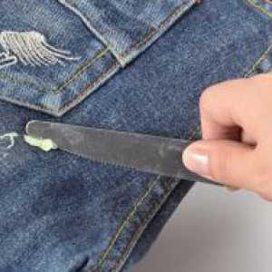 Cum de a elimina guma de la pantaloni?