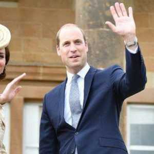 Kate Middleton și prințul William a plantat un copac la o petrecere în grădină