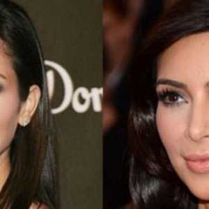 Kim Kardashian înainte și după plastic