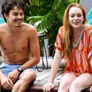 Lindsay Lohan și Egor tarabasov bronza în Mauritius