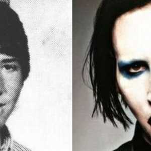 Marilyn Manson in copilarie