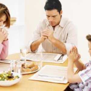 Rugăciunea după ce mănâncă mâncarea