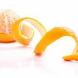 Albire a pielii de coaja de portocala
