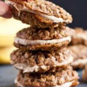 Cookie-urile de la banane și fulgi de ovăz