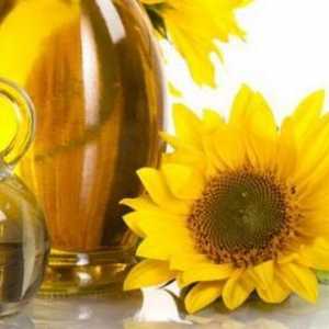 Ulei de floarea-soarelui pentru constipație