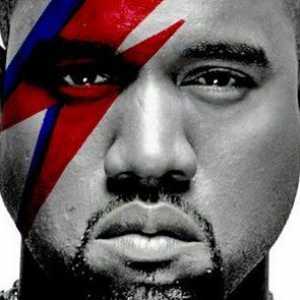Rapperul Kanye West face un PR în lucrarea lui David Bowie