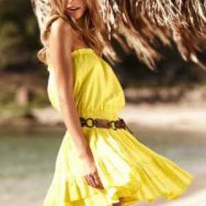 De ce să poarte rochie galbenă?