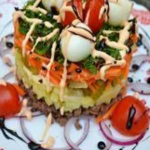 Salata din ficat de pui - Rețetă