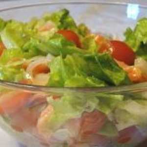 Salata cu somon sărat - reteta