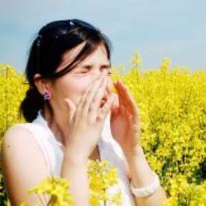 Simptomele alergice la adulți
