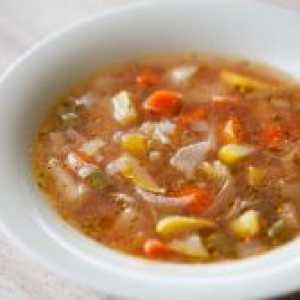 Supa supa de legume - reteta