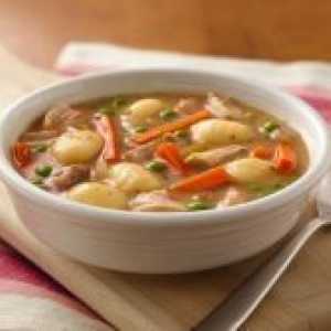 Supa cu găluște - reteta