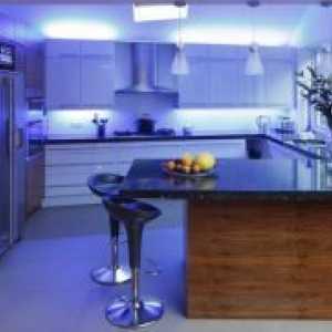 Lumini cu LED-uri pentru bucătărie