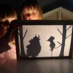 Shadow teatru pentru copii cu propriile lor mâini