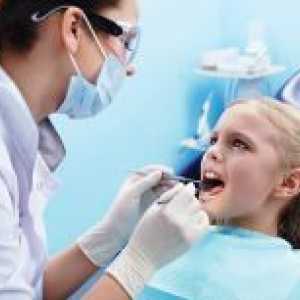 Copilul are o durere de dinți - amortit?