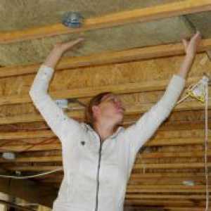 Izolarea termică a tavanului