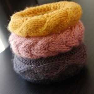 Brățări tricotate