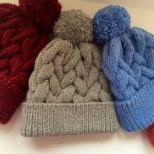 Volumul pălării tricotate