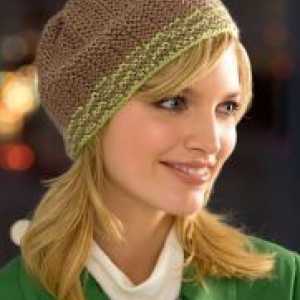 Pălării tricotate pentru femei 2014
