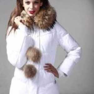 Jacheta de iarna femei cu blana pe sintepon