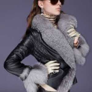 Jachete din piele pentru femei de iarnă